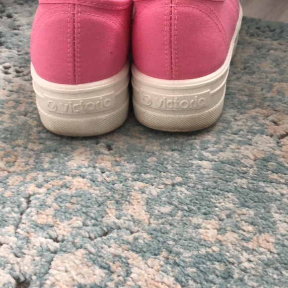 Size 8 pink platform little runners - Picture 3 of 5